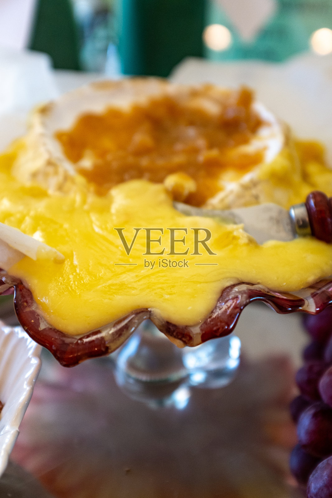 奶酪盘的特写镜头照片摄影图片