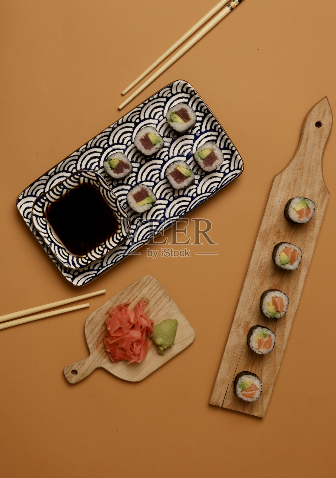 寿司的食物照片摄影图片
