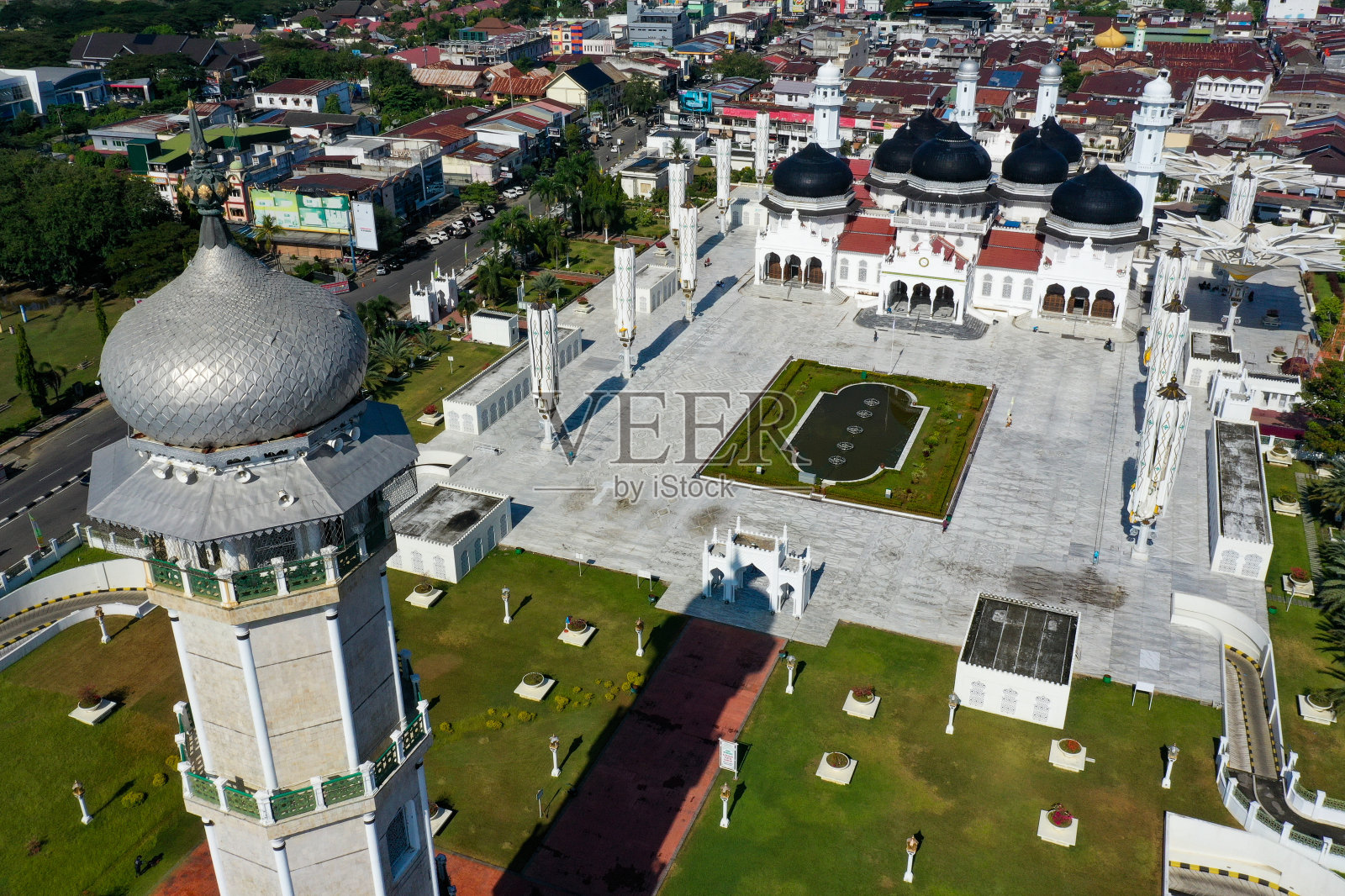 Baiturrahman清真寺照片摄影图片