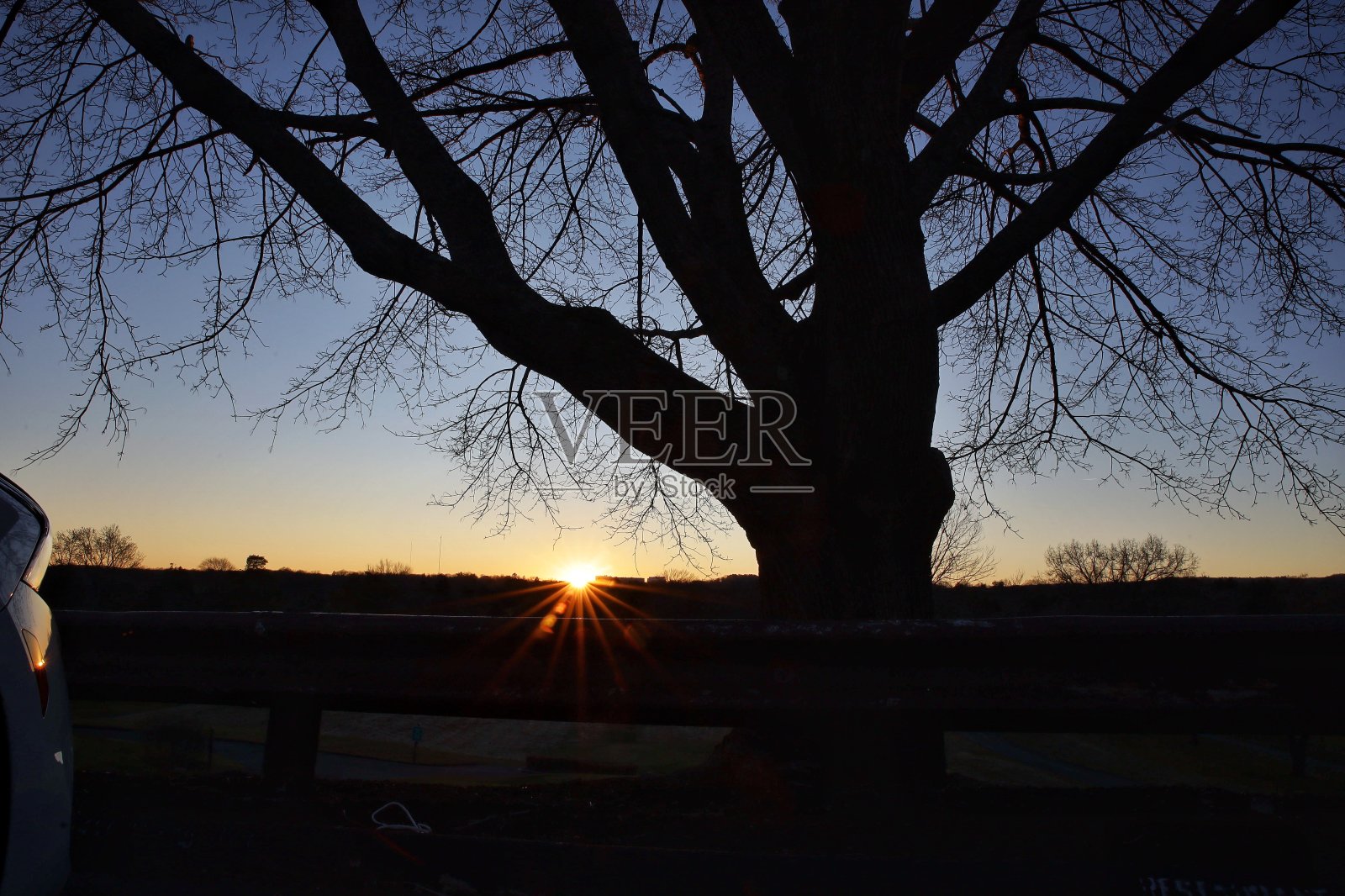 康涅狄格州的日落照片摄影图片