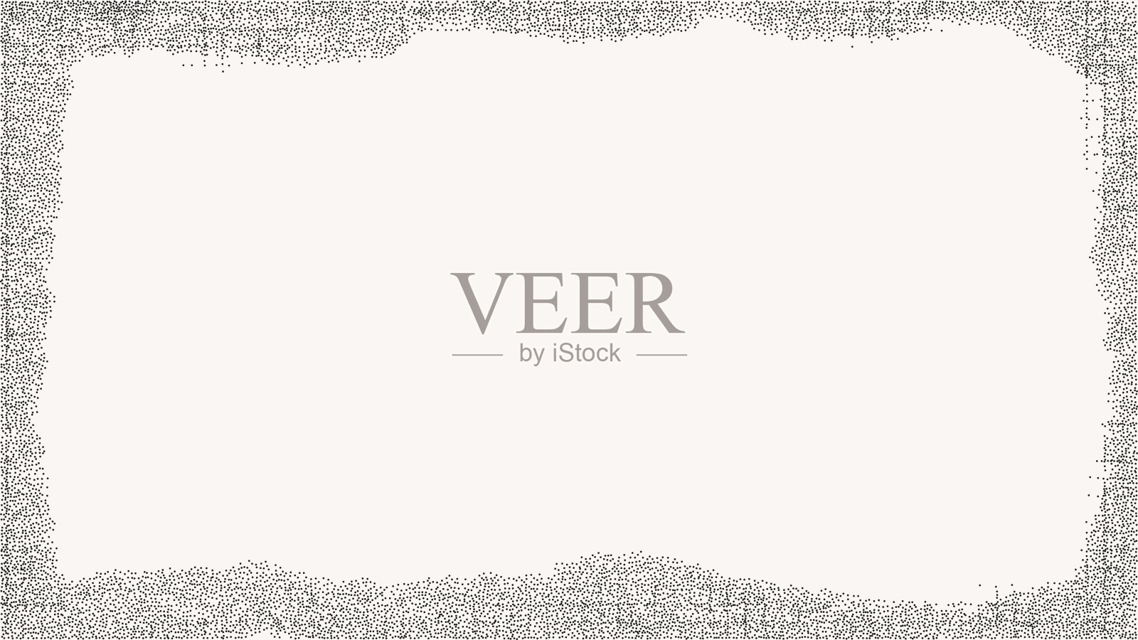 黑色点纹理水平框架插画图片素材