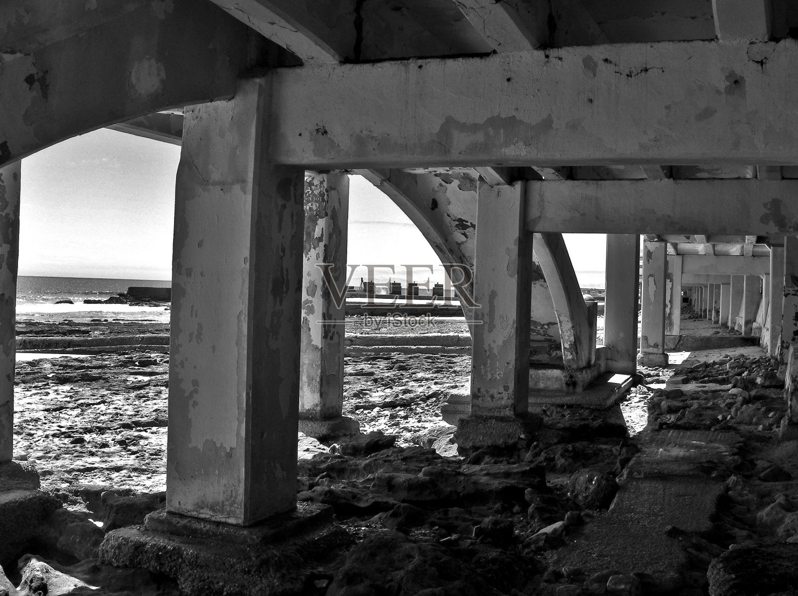 海滨长廊照片摄影图片