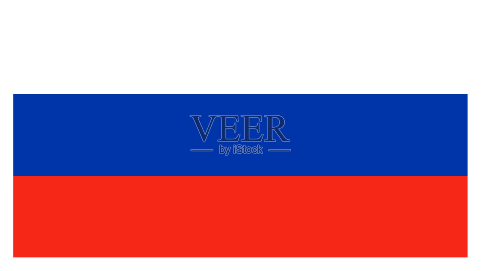 矢量插图俄罗斯国旗插画图片素材