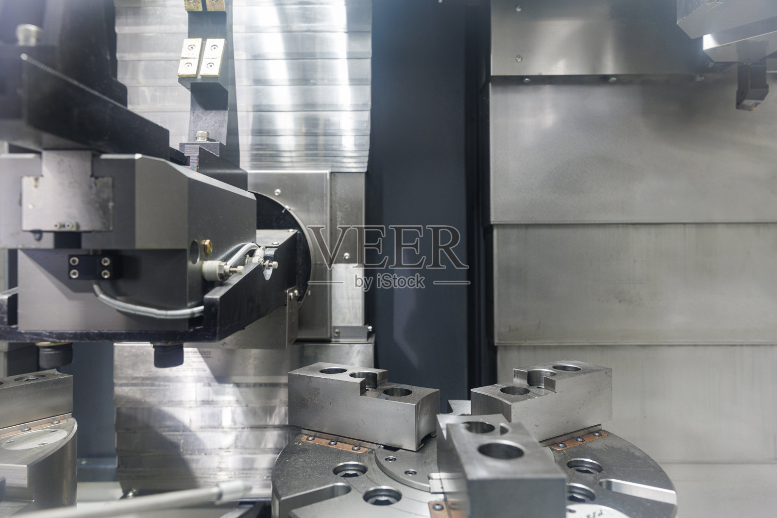 数控机床照片摄影图片