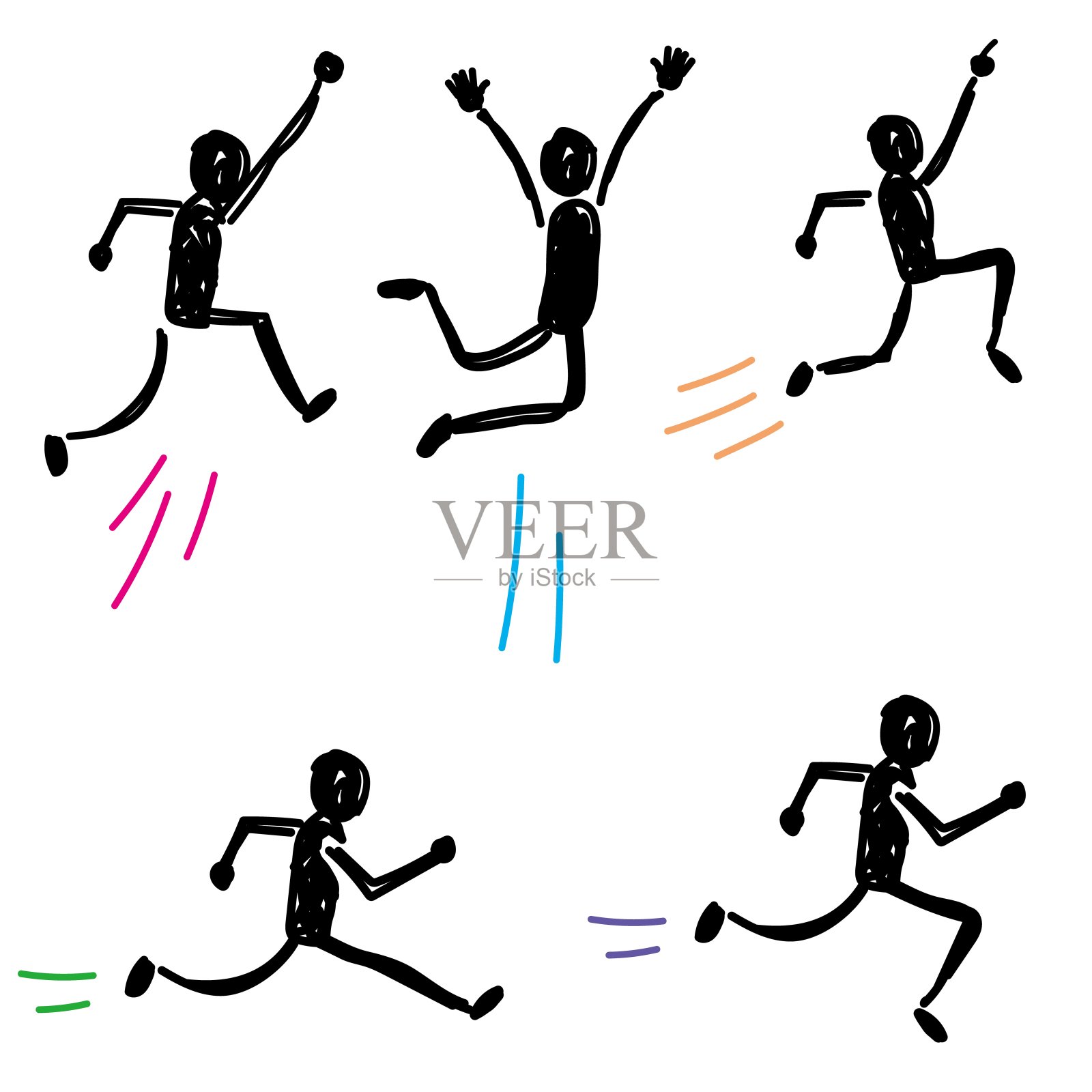 一个人的剪影插图插画图片素材