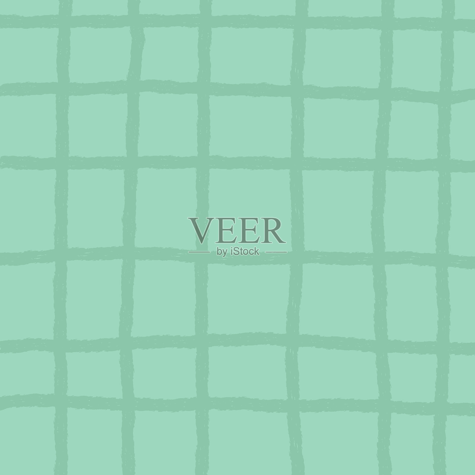 矢量手绘可爱的方格图案。涂鸦格纹几何纹理简单。交叉线。抽象、可爱、精致的图案是织物、纺织品、墙纸的理想选择插画图片素材