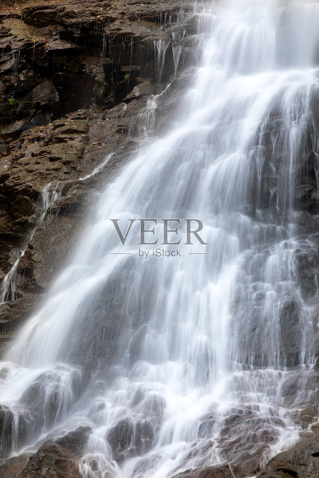 奥地利齐勒塔尔山谷哈特的瀑布照片摄影图片