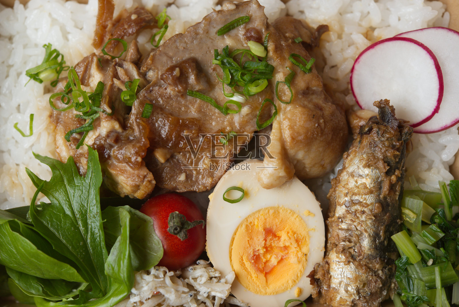 盒饭照片摄影图片