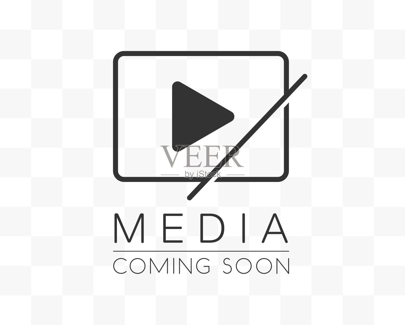 视频即将发布。没有缩略图可用。没有视频符号。默认缩略图可用。媒体即将到来。概要图。视频不可用图标。透明股票插图。插画图片素材