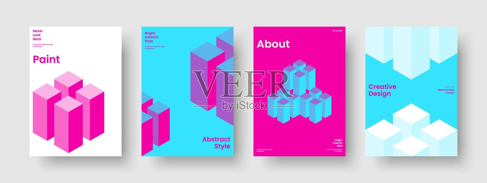 隔离传单模板。几何宣传册设计。摘要报表布局。海报。业务演示。横幅。背景。书的封面。小册子。品牌的身份。杂志。目录。传单插画图片素材