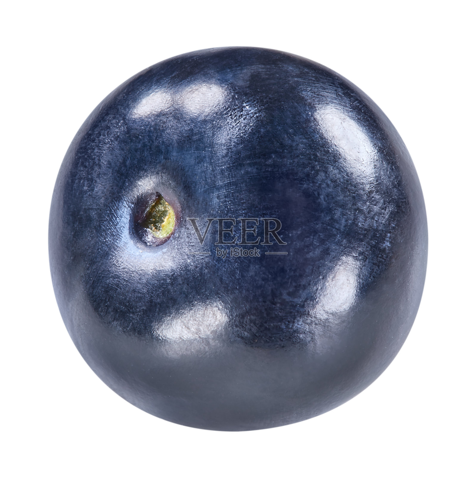 在白色上分离的蓝莓照片摄影图片