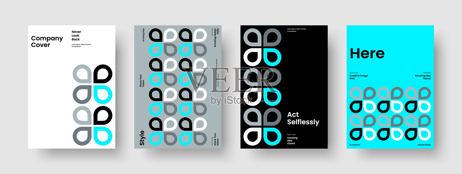 现代海报布局。摘要图书封面模板。独立业务演示设计。报告。传单。手册。横幅。背景。目录。品牌的身份。投资组合。日报》。杂志。传单插画图片素材