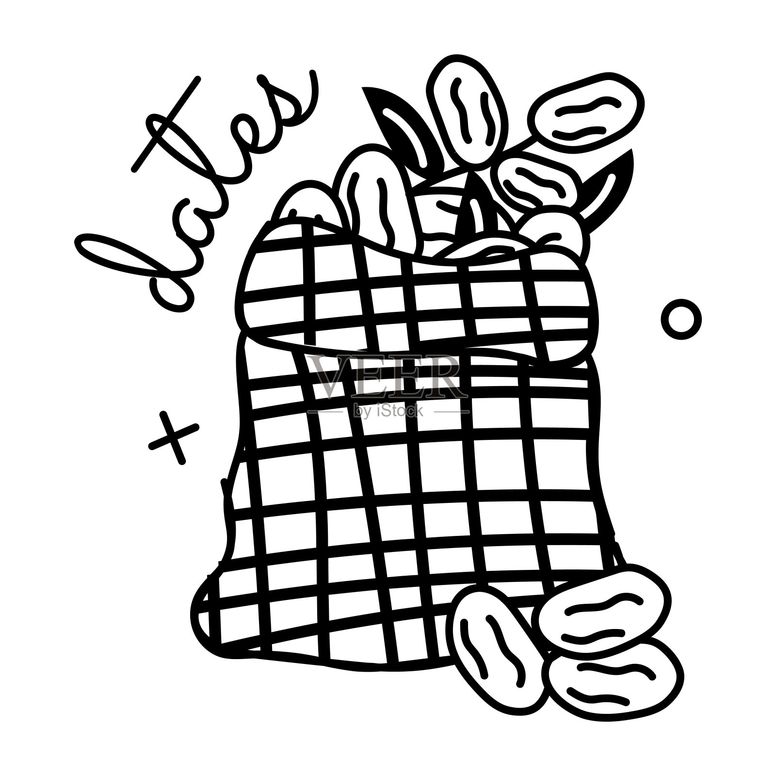 日期的包插画图片素材