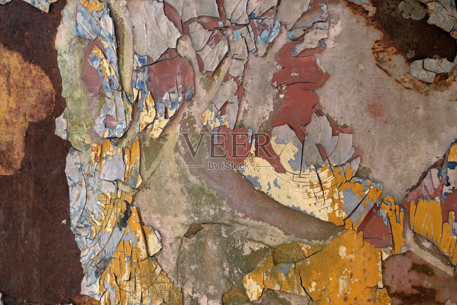 生锈的金属纹理作为背景。照片摄影图片