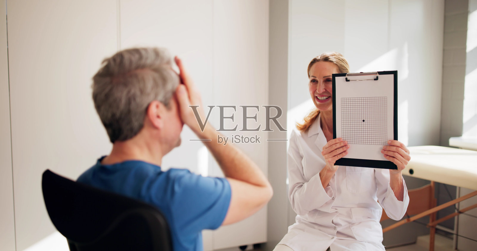 阿姆斯勒网格视力检查照片摄影图片