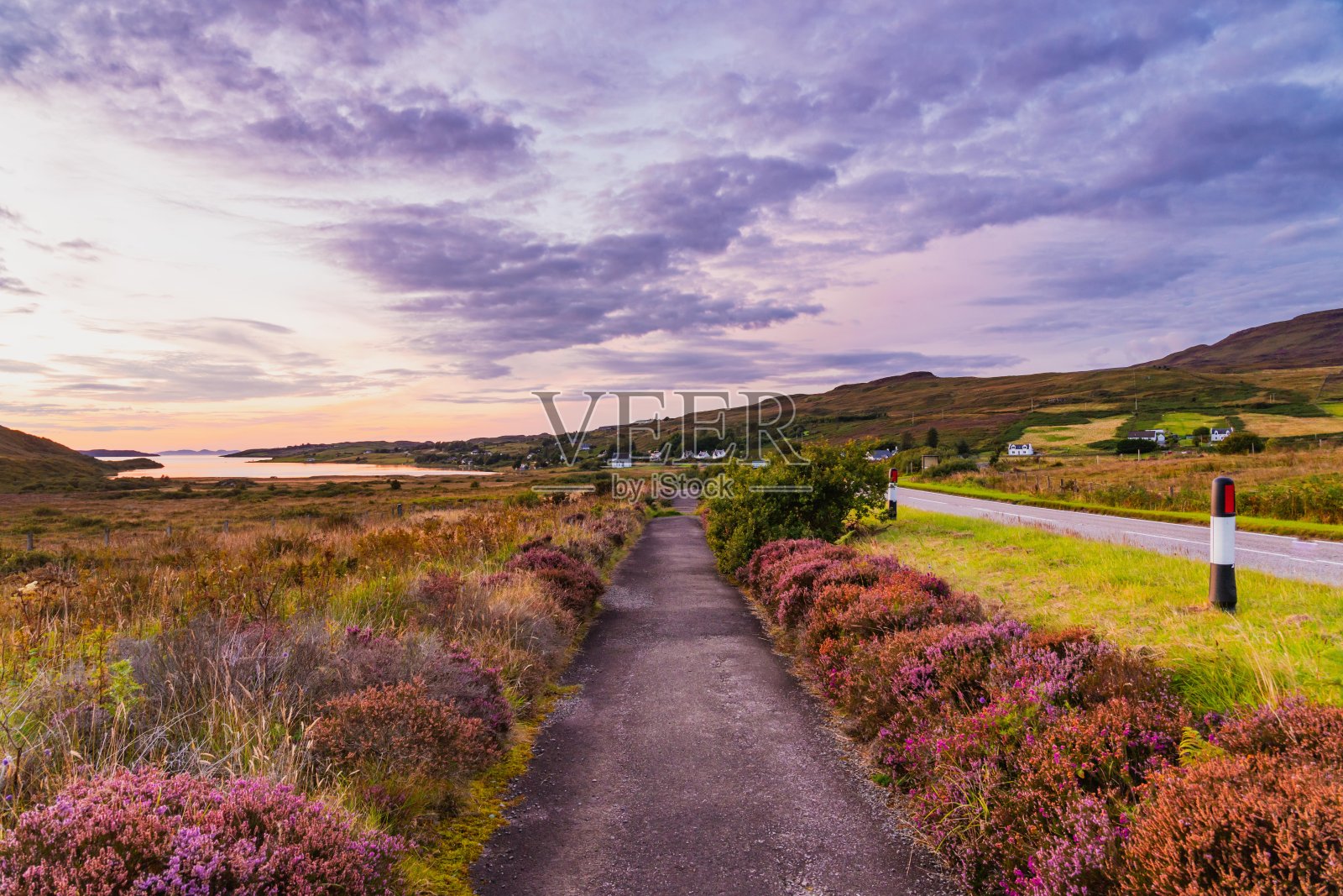 英国苏格兰的夏季景观照片摄影图片