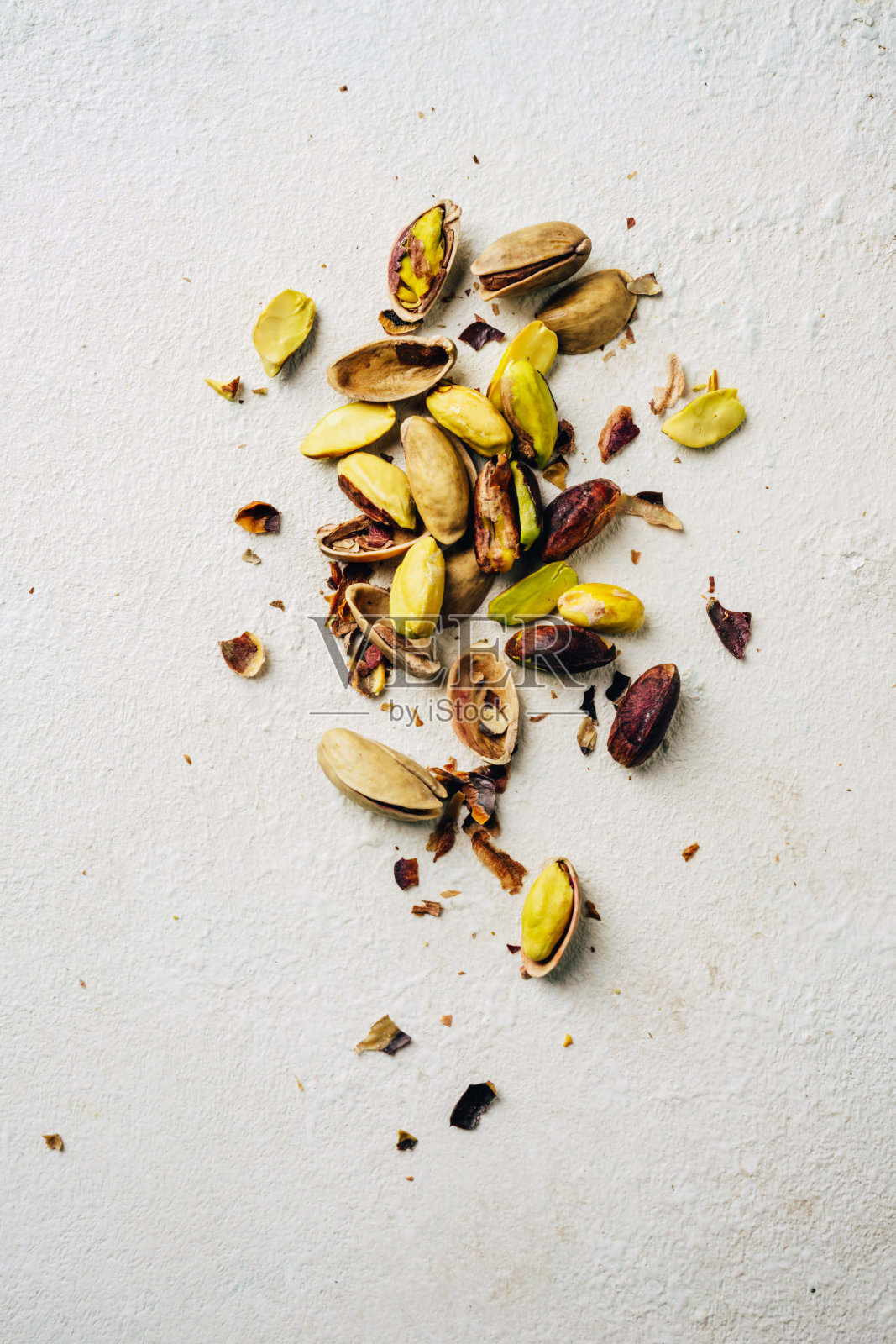 烤和腌制的或生的有机开心果照片摄影图片