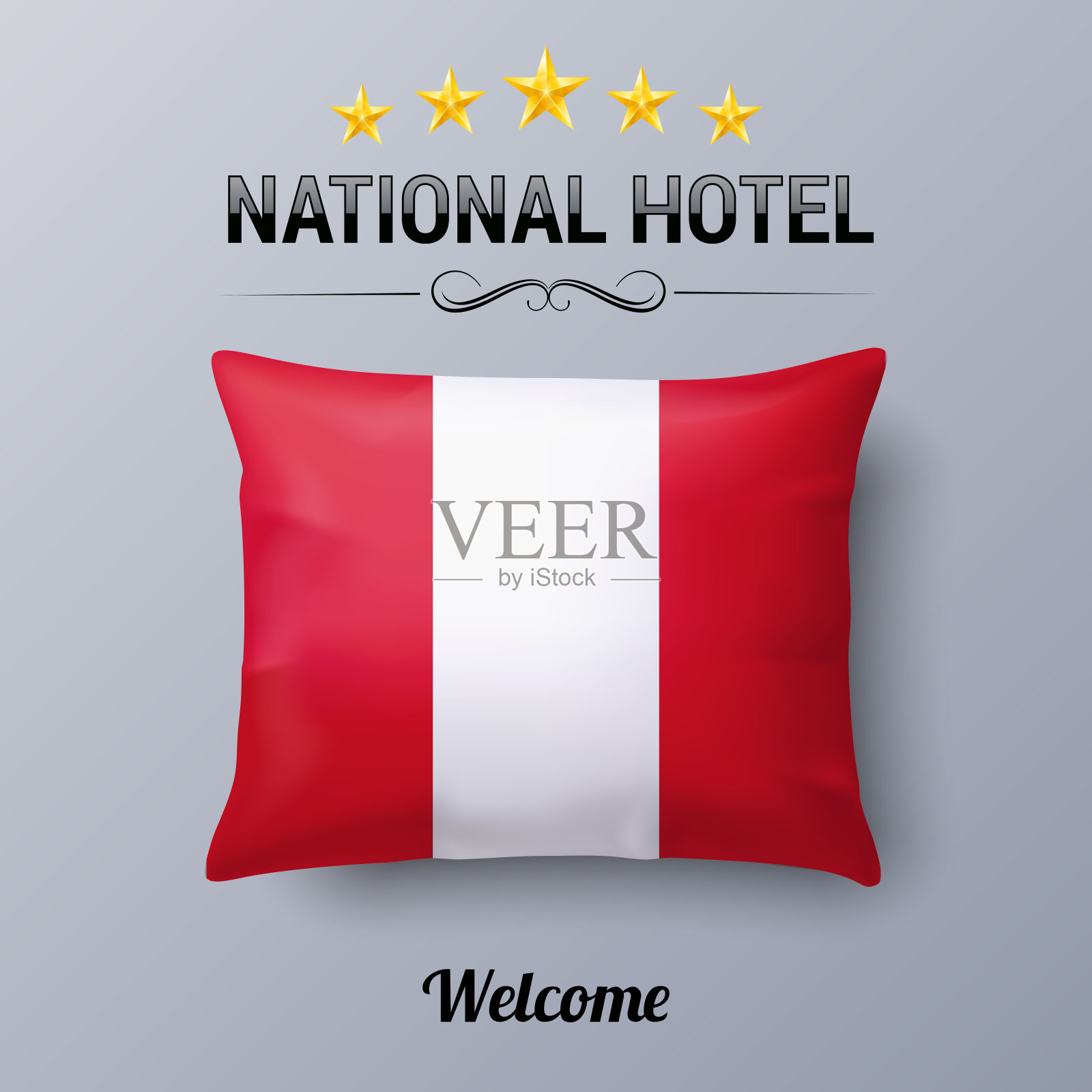 国家酒店插画图片素材