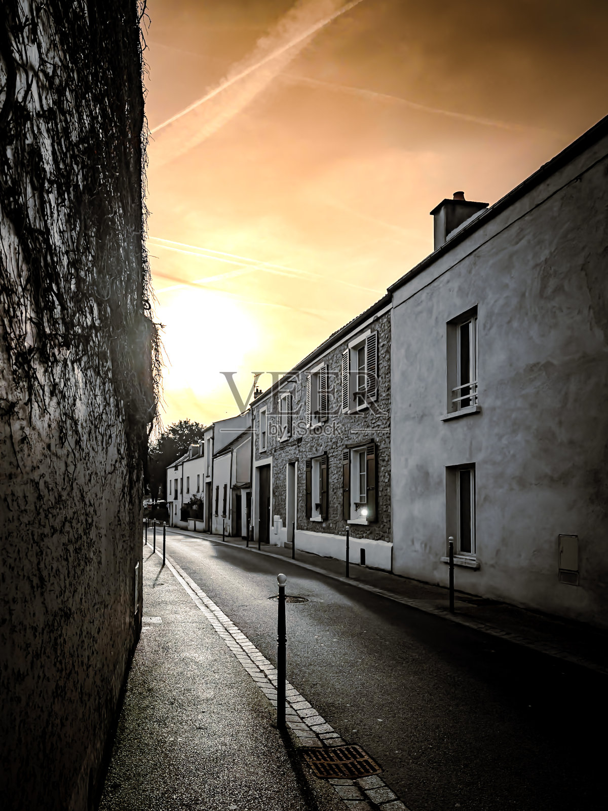 文化遗产探索:穿越布里伯爵-罗伯特永恒街景之旅照片摄影图片