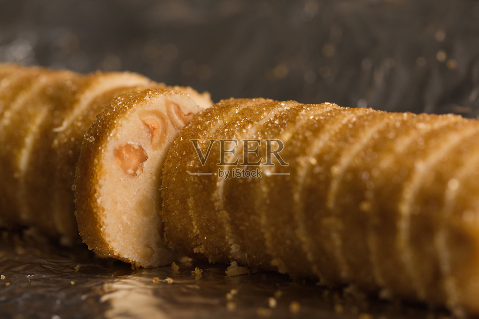 制作甜美的圣诞榛子饼干,这是T. G. M.第一共和国总统的最爱照片摄影图片