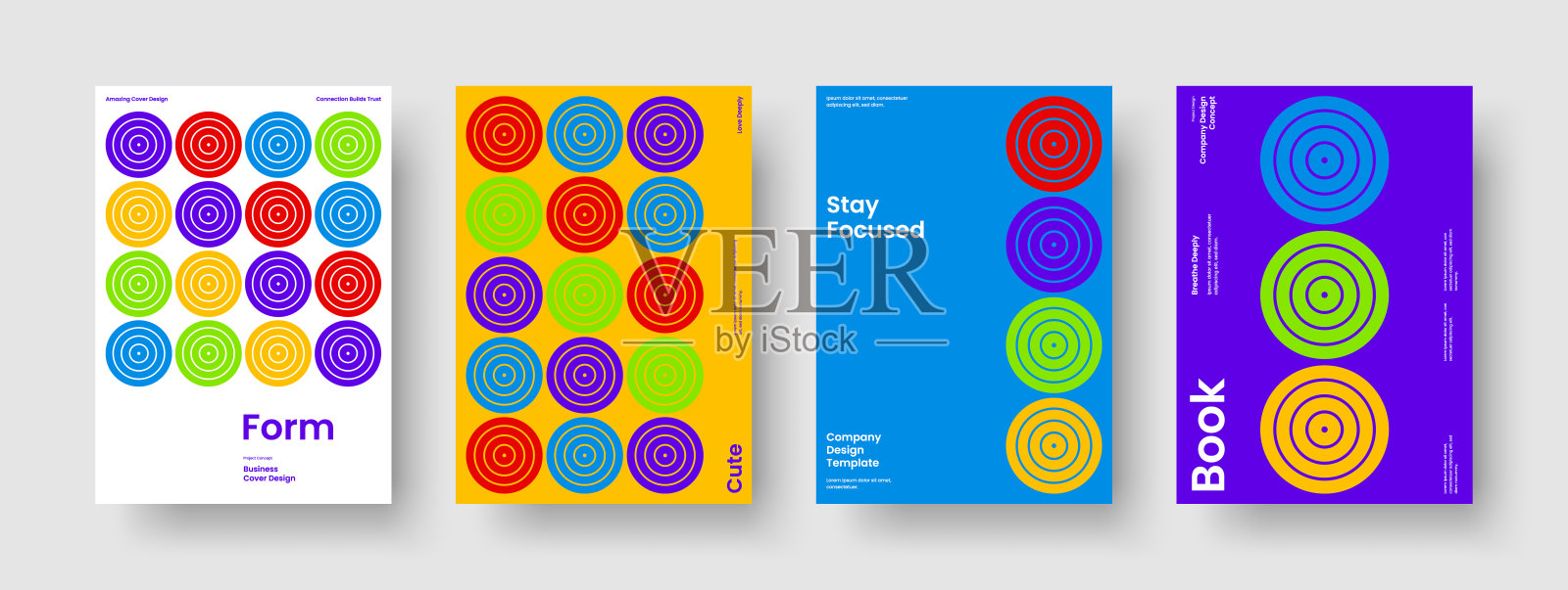 现代报告模板。几何背景设计。创意书籍封面布局。横幅。业务演示。海报。传单。手册。目录。投资组合。时事通讯。传单。品牌标识插画图片素材