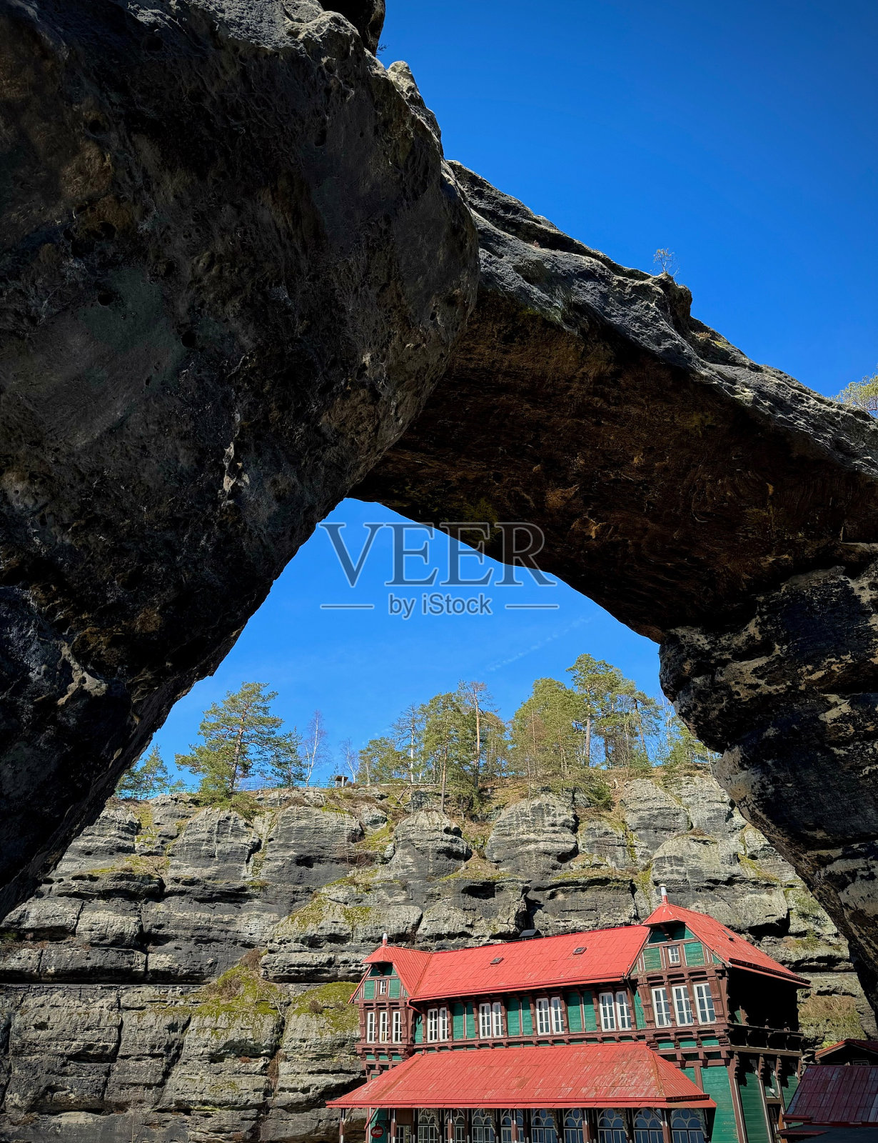 Hřensko山景城照片摄影图片