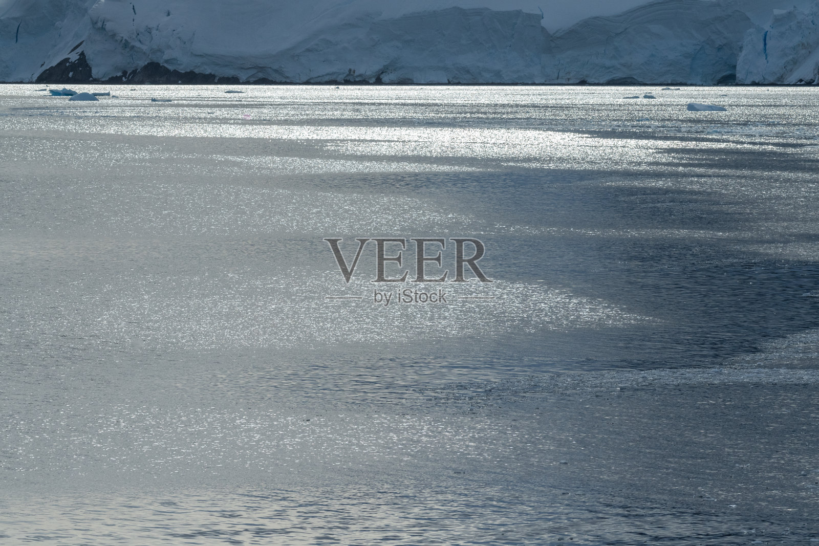 南极洲的冰雪照片摄影图片