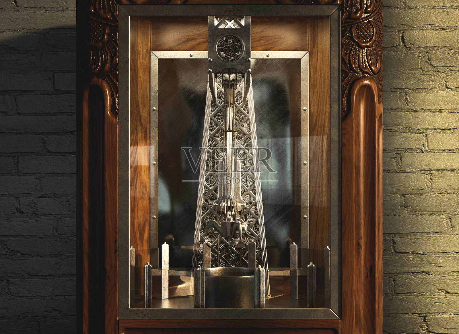 复古抓爪自动售货机照片摄影图片