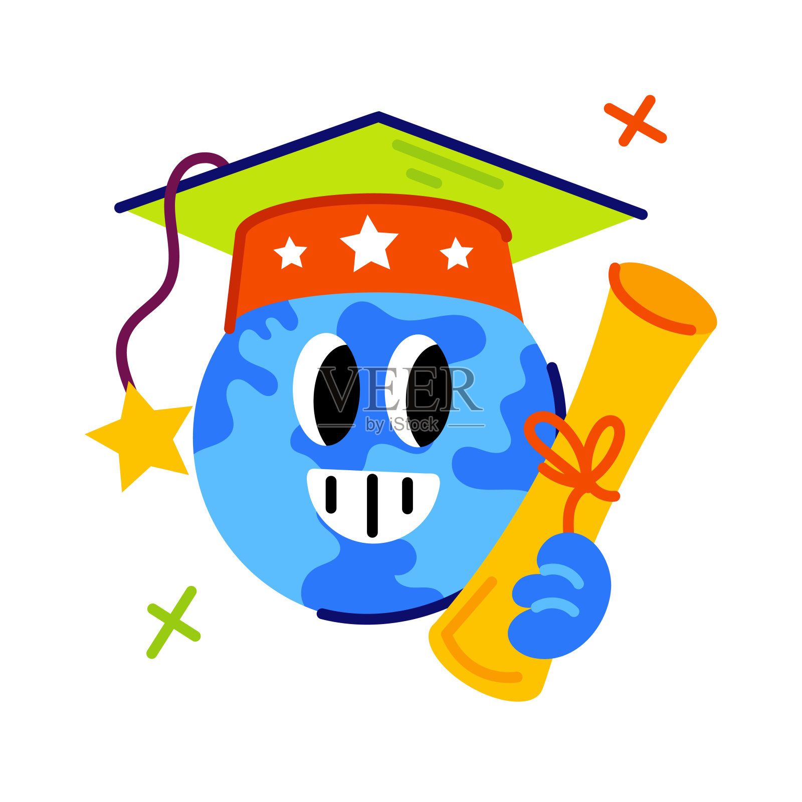 国际教育插画图片素材