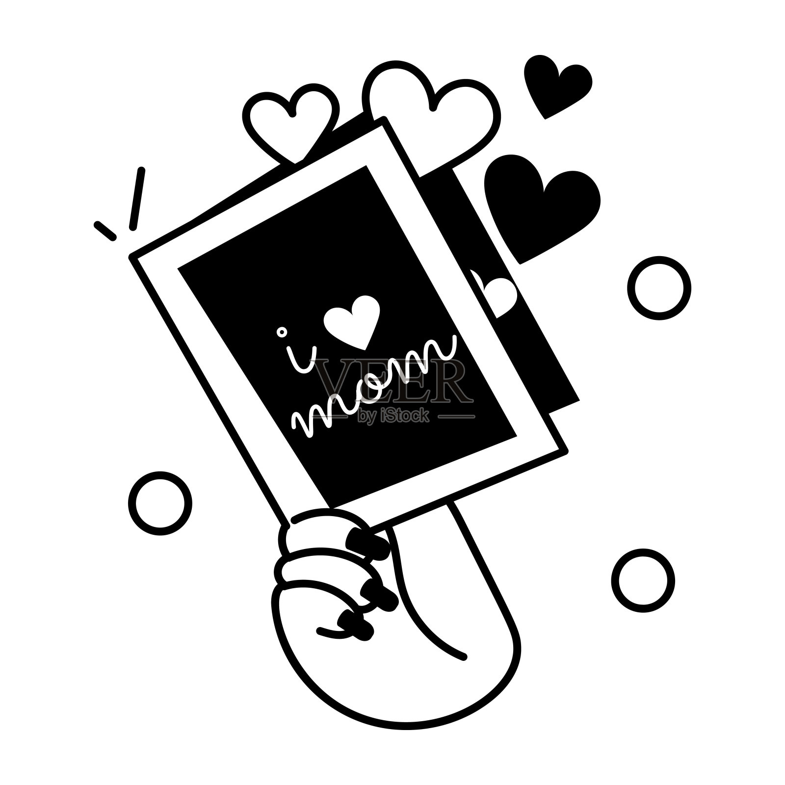 帕特里克•天插画图片素材