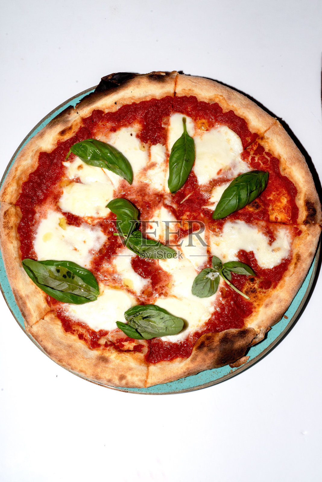 玛格丽塔披萨照片摄影图片