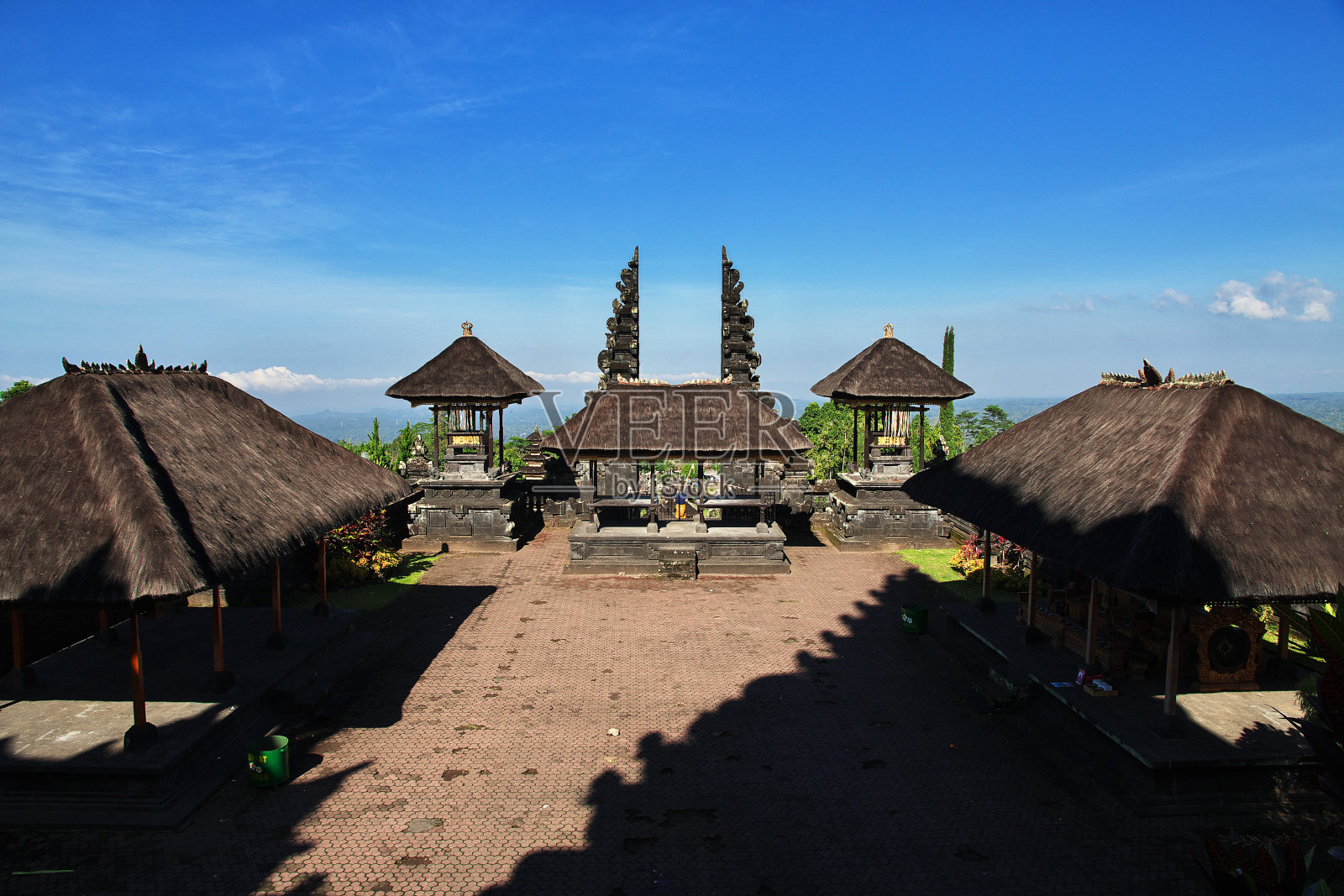 印尼巴厘岛的Pura Besakih神庙照片摄影图片