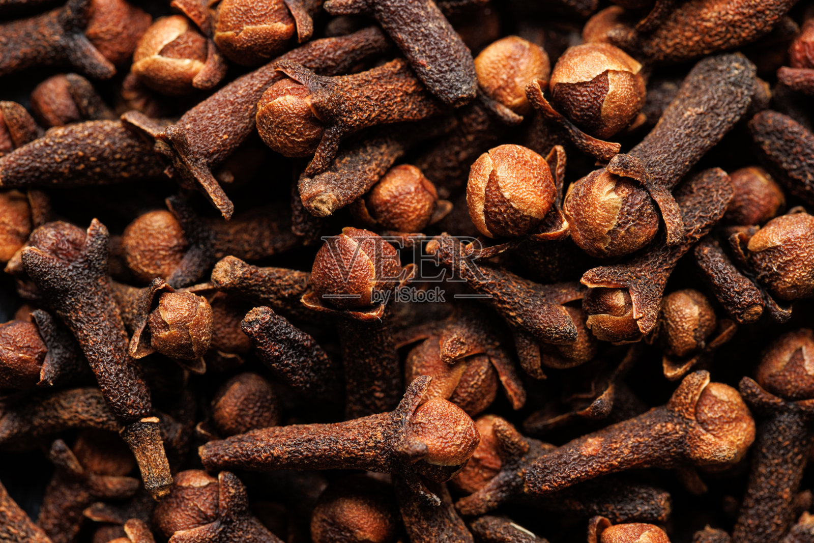 丁香香料特写镜头,特写镜头照片摄影图片