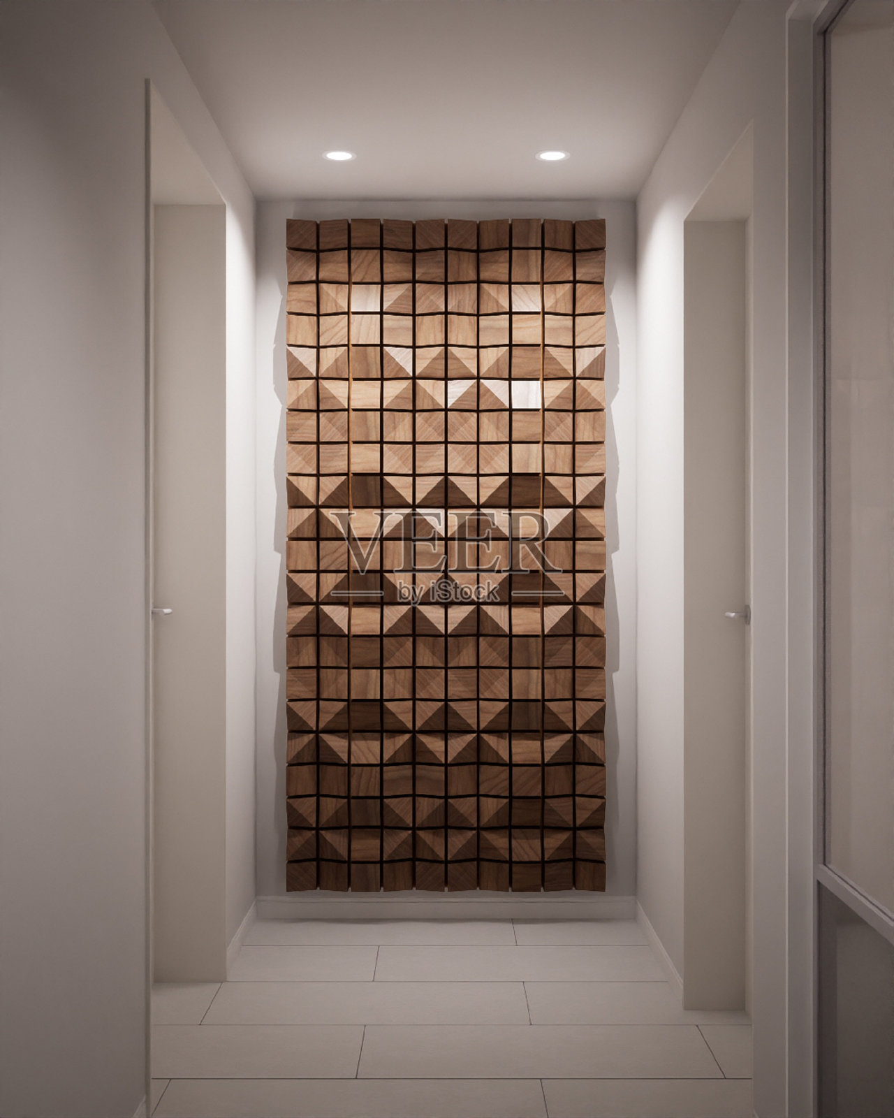 现代室内物体-a - 3D渲染图-1照片摄影图片