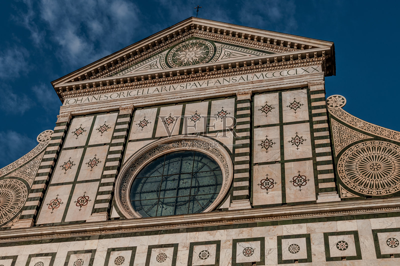 佛罗伦萨,托斯卡纳,圣玛利亚新教堂LR24。照片摄影图片