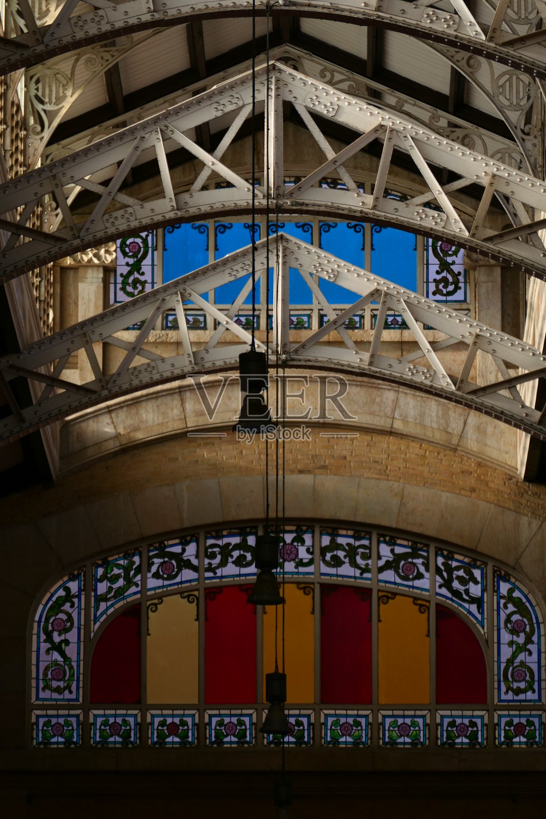 瓦伦西亚,中央市场照片摄影图片