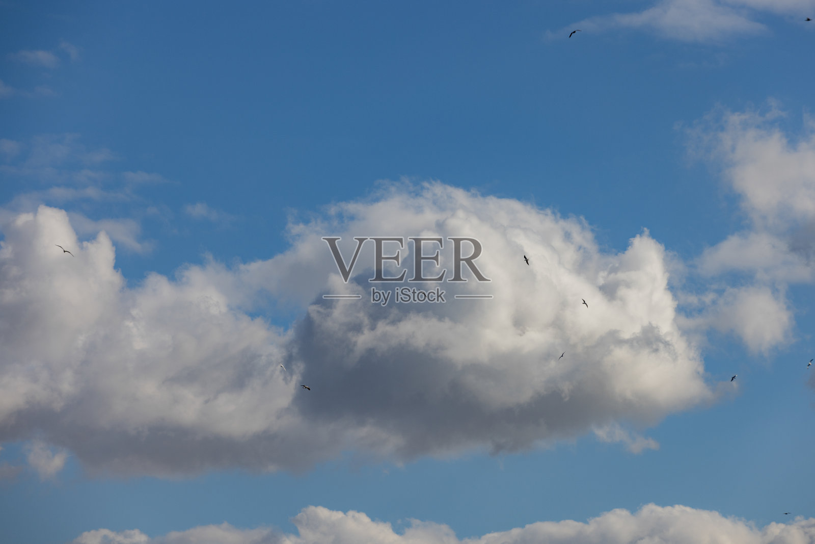 蓝天白云。照片摄影图片