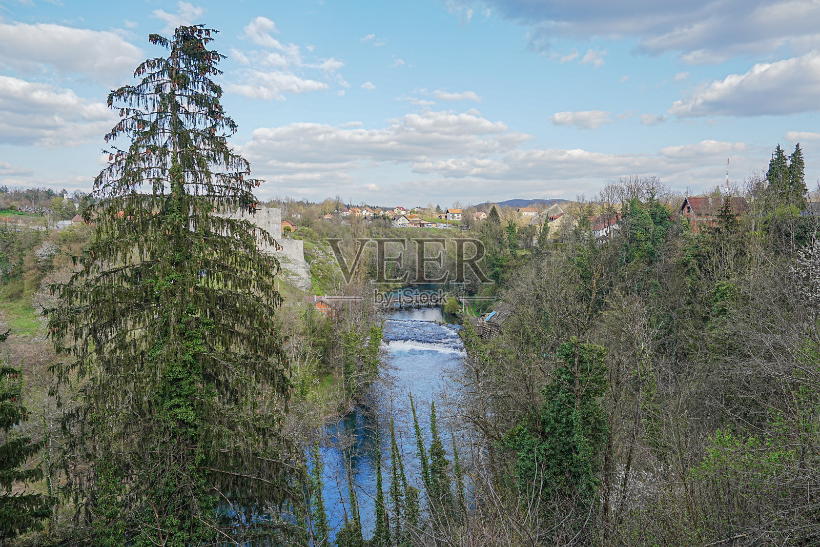 拉斯托克湖照片摄影图片