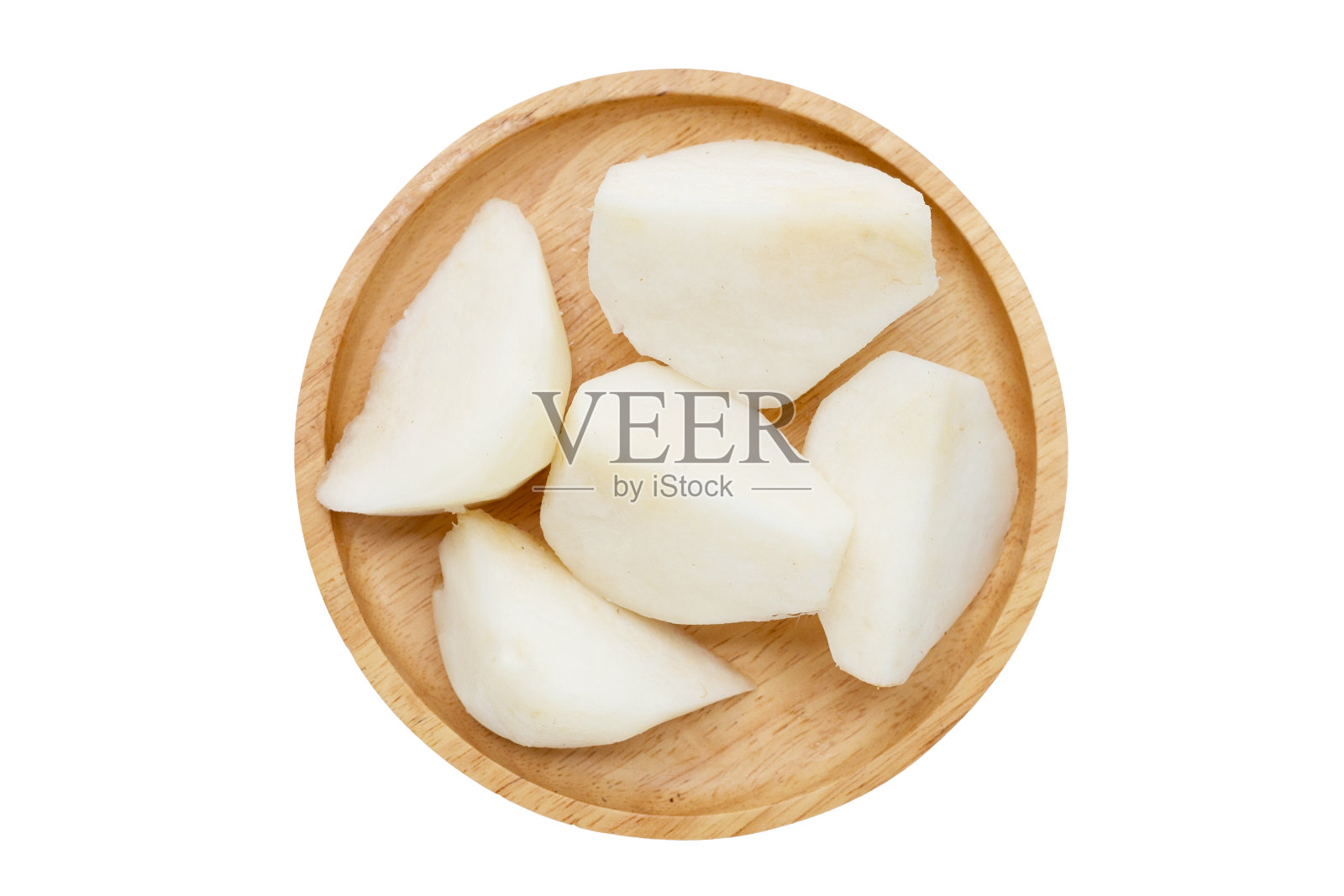 墨西哥萝卜或豆薯或山药豆照片摄影图片