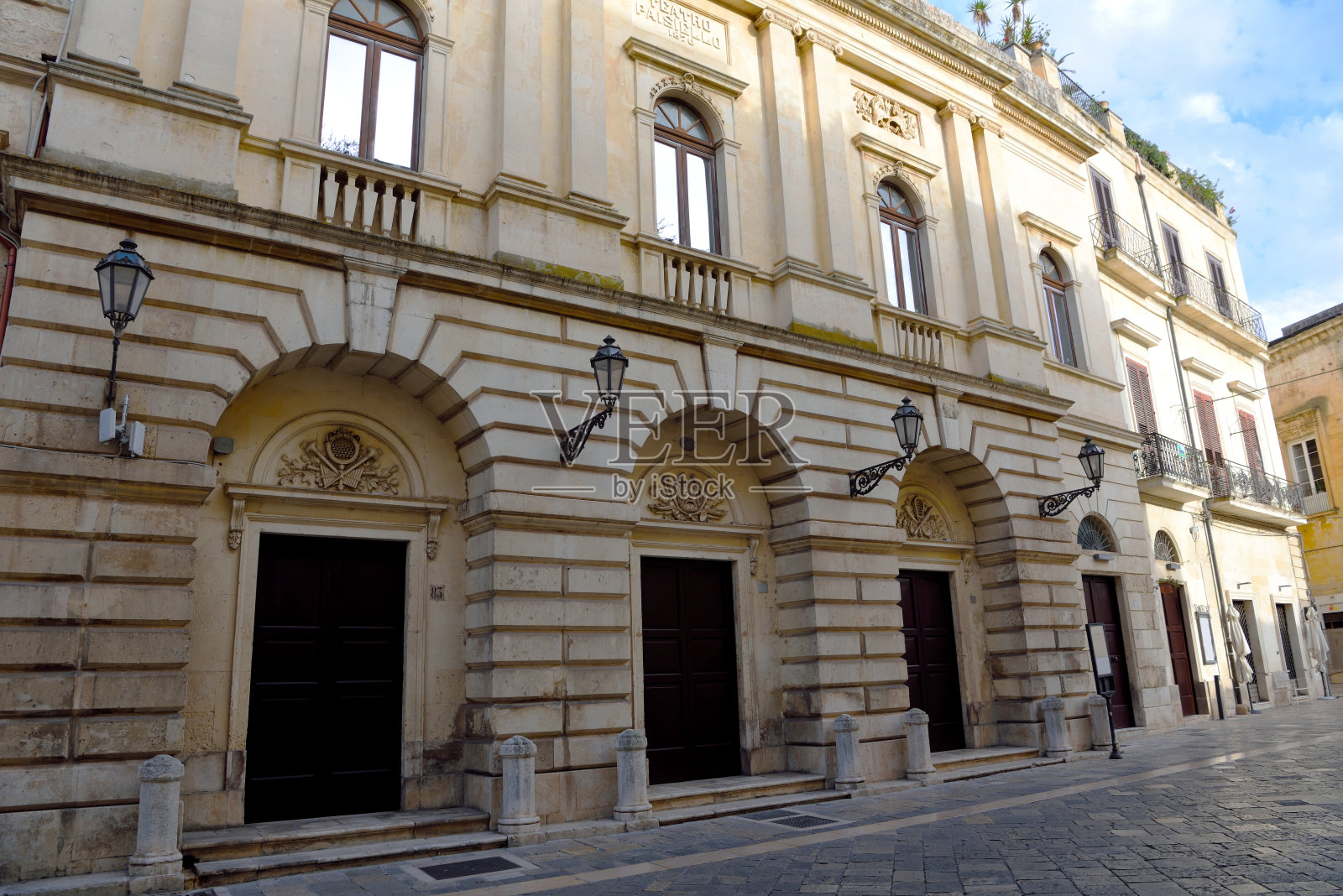 意大利的普利亚莱切照片摄影图片