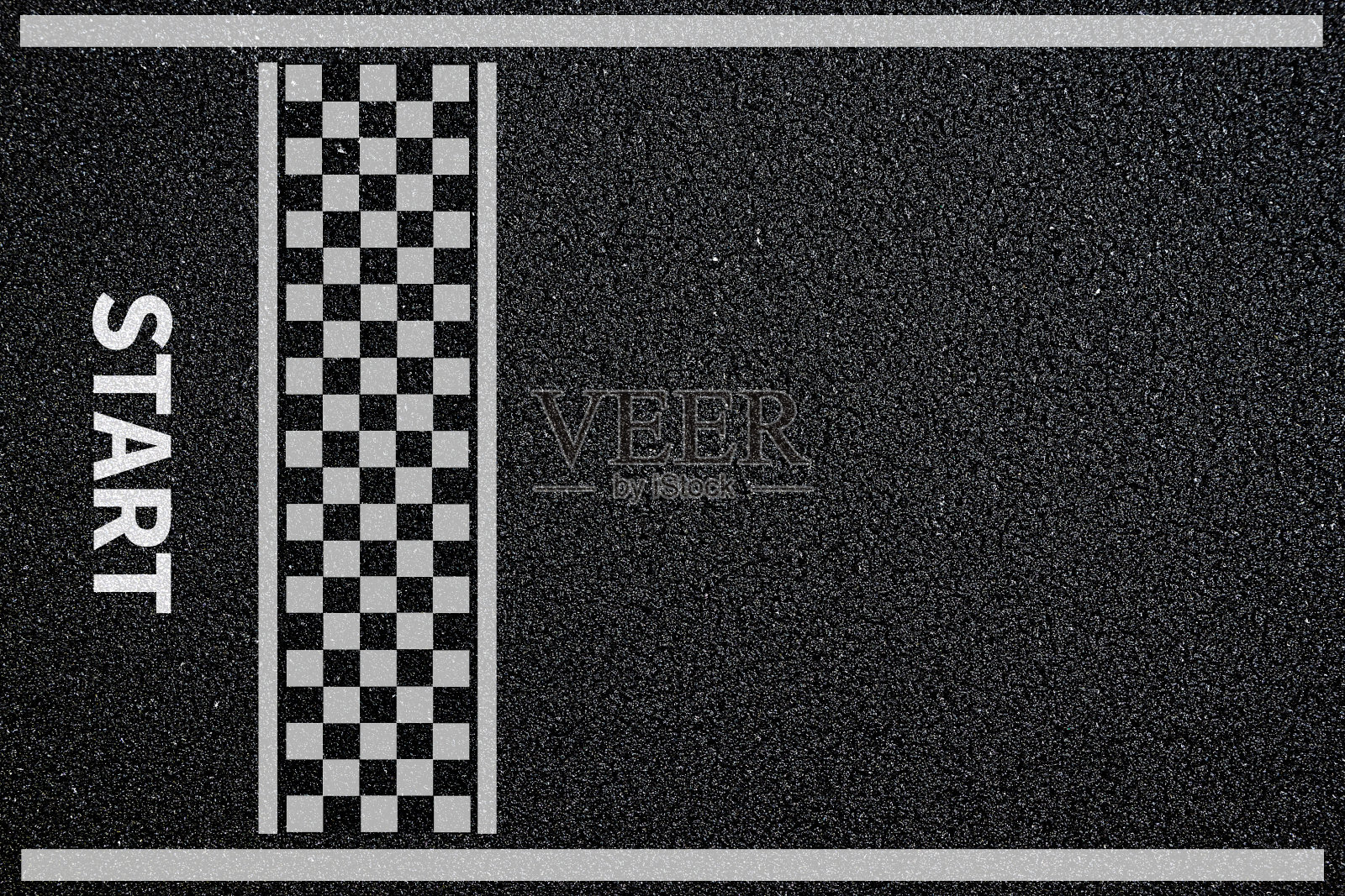 行开始。柏油路赛车纹理背景。俯视图照片摄影图片