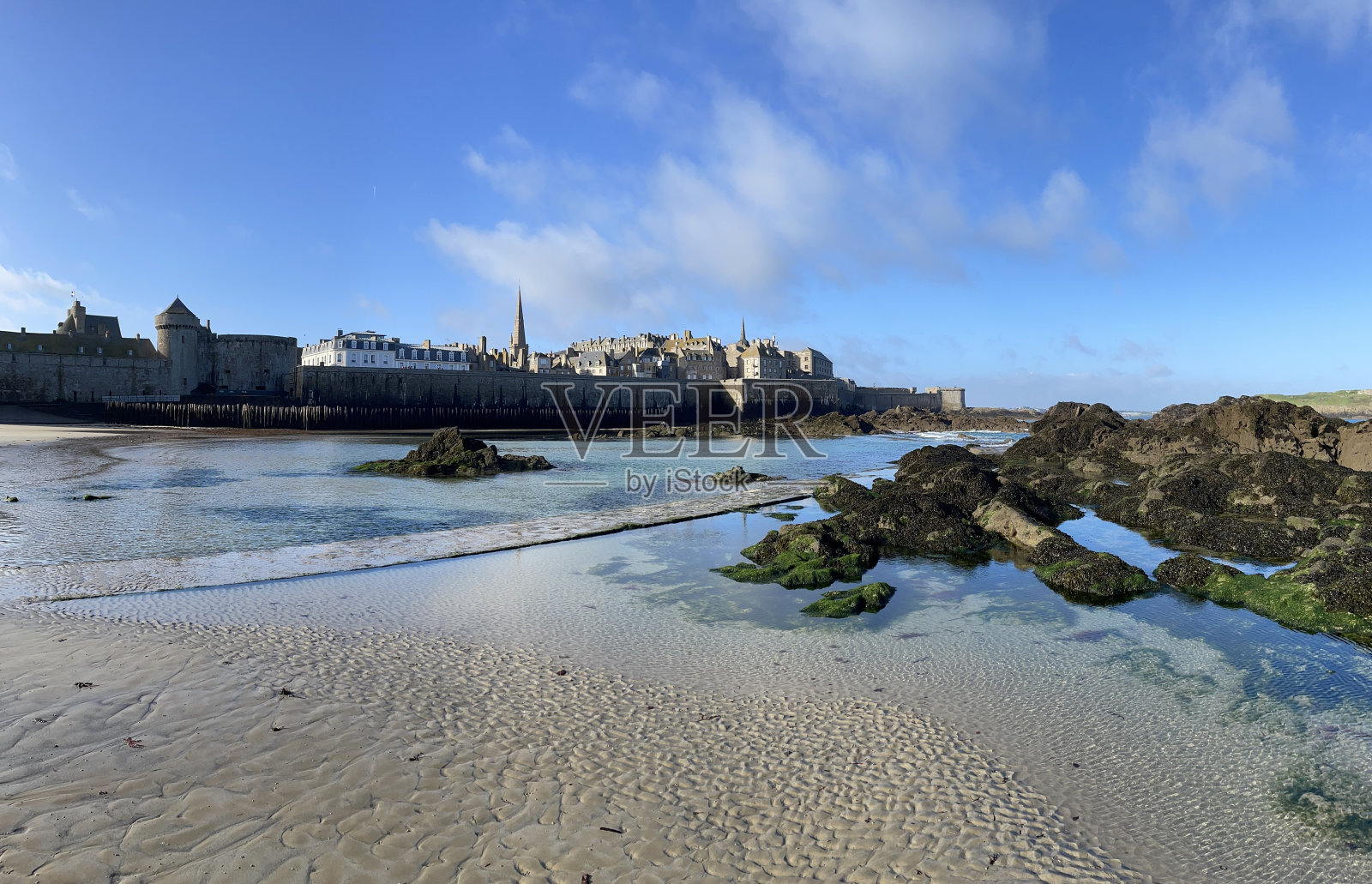 圣马洛,一个海盗城市照片摄影图片