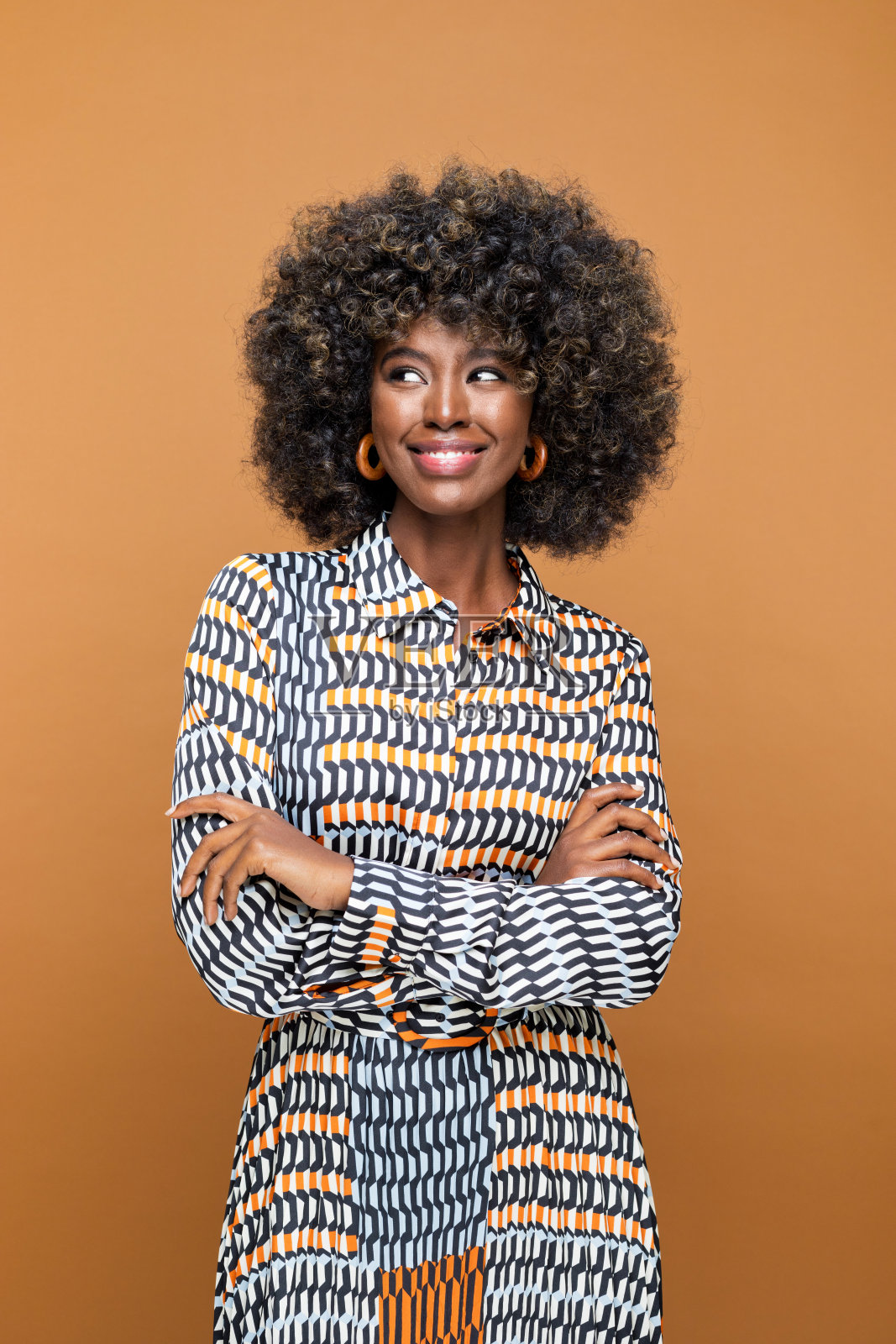 美女的肖像偷看拷贝空间照片摄影图片