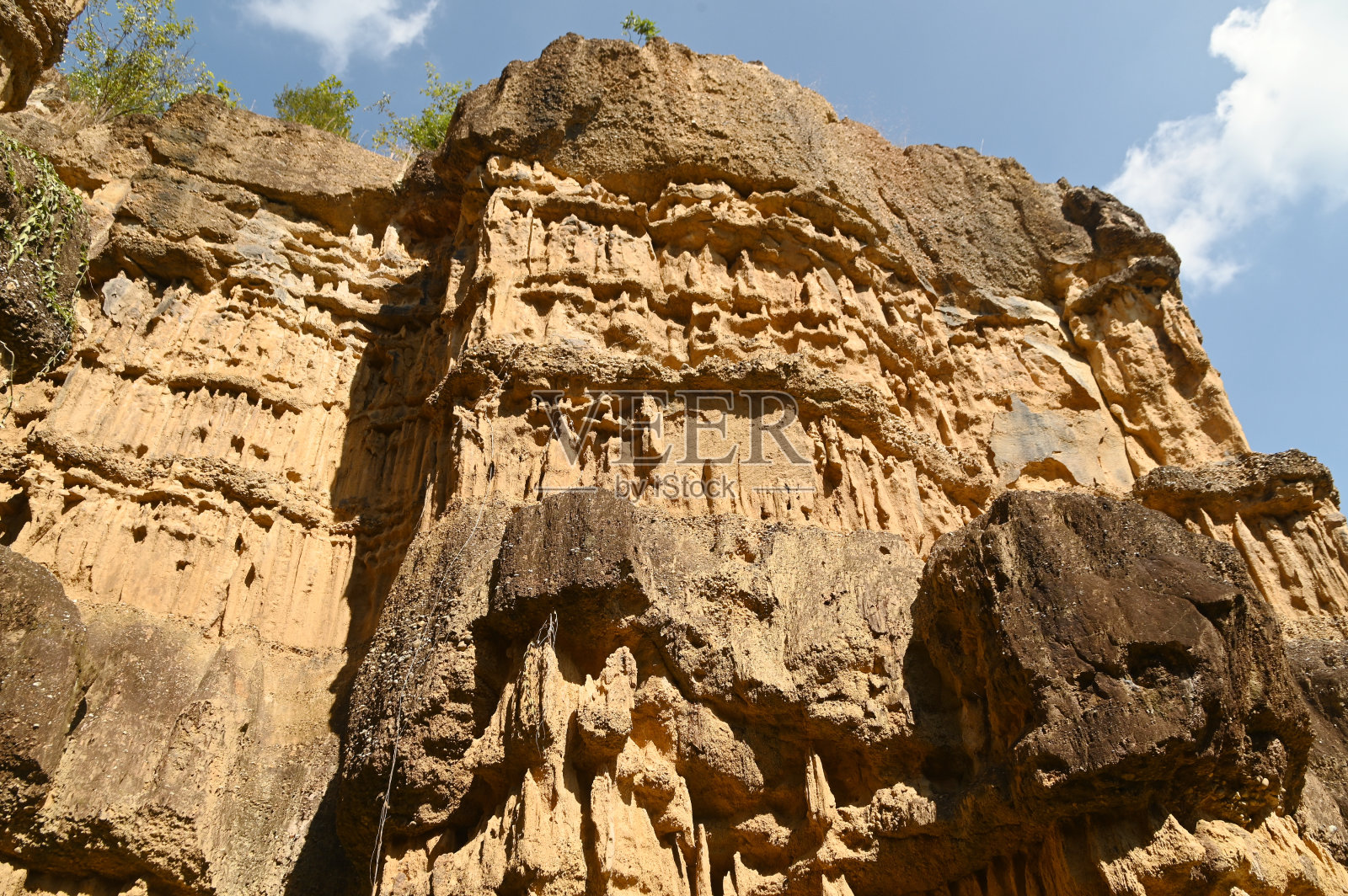 Pha Cho Mae Wang国家公园。照片摄影图片