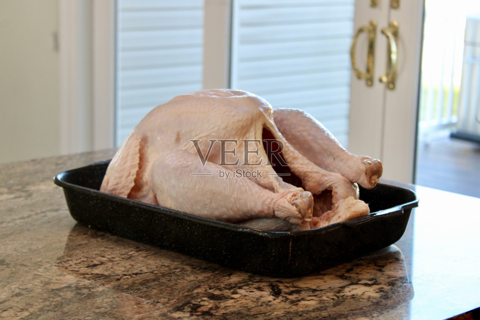 生火鸡照片摄影图片