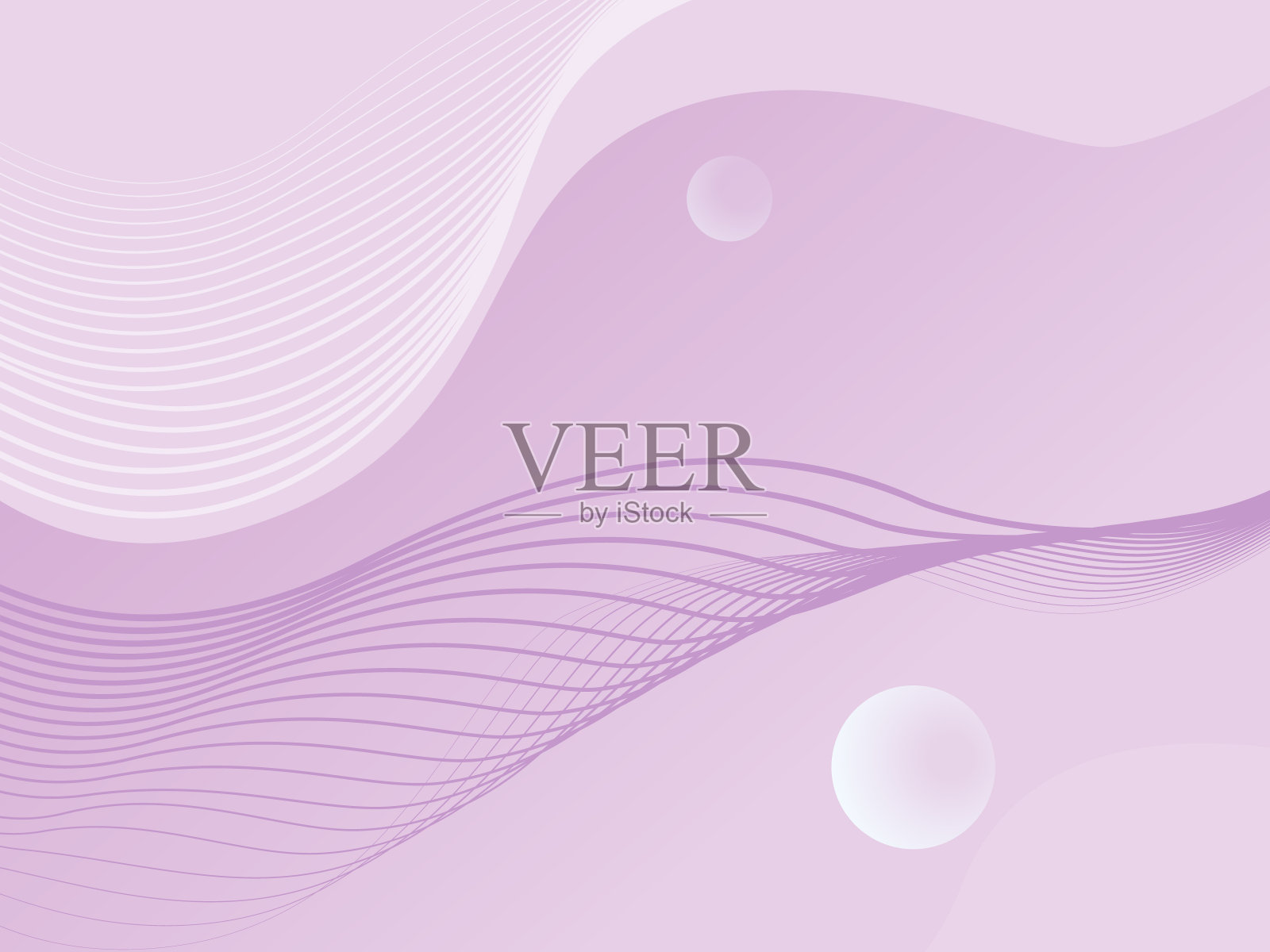 丁香抽象可编辑的背景介绍,网站,设计。矢量插图与线和梯度插画图片素材