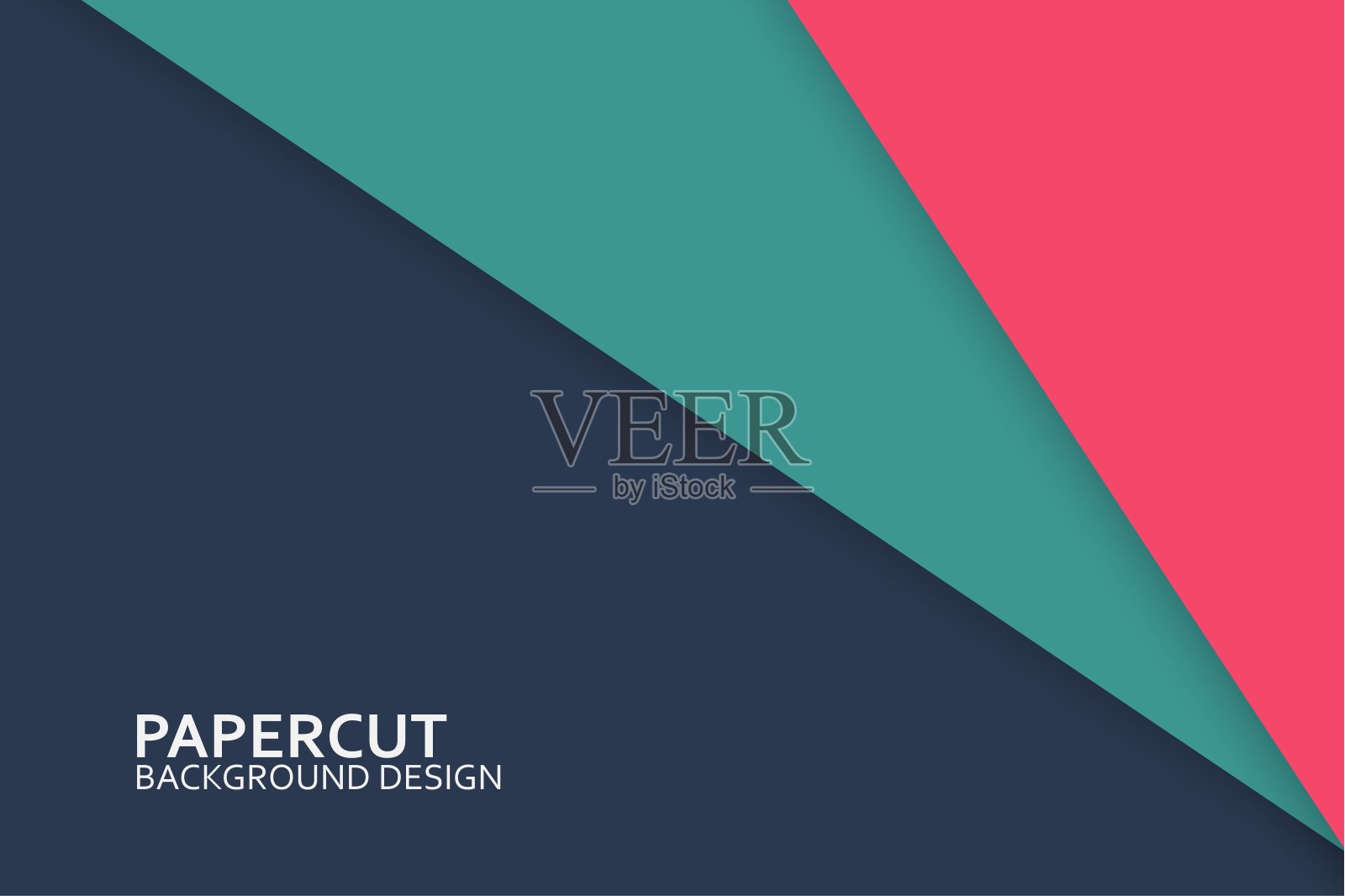 剪纸抽象现代背景插画图片素材