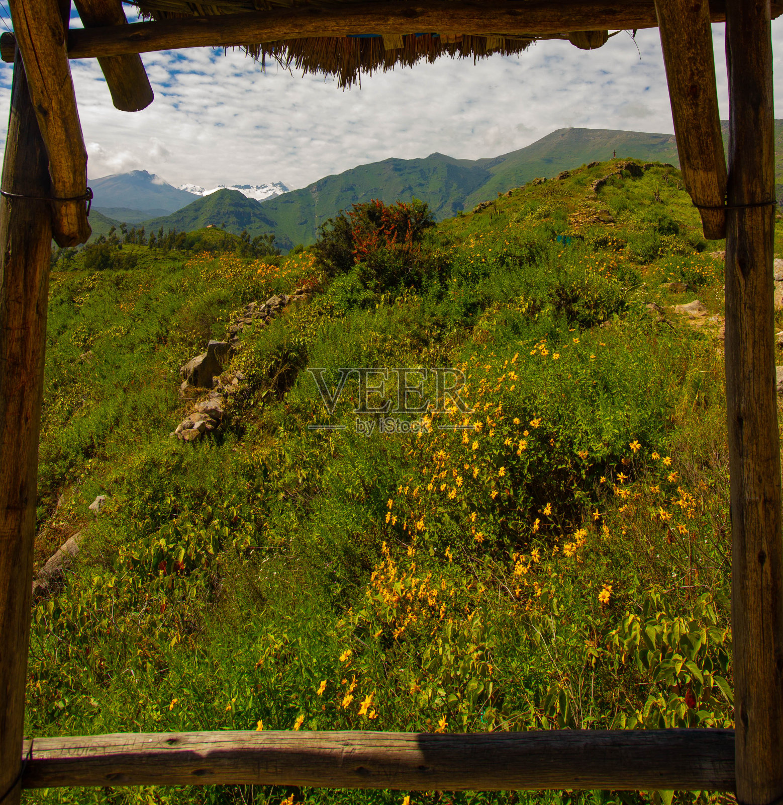 安第斯山脉美景照片摄影图片