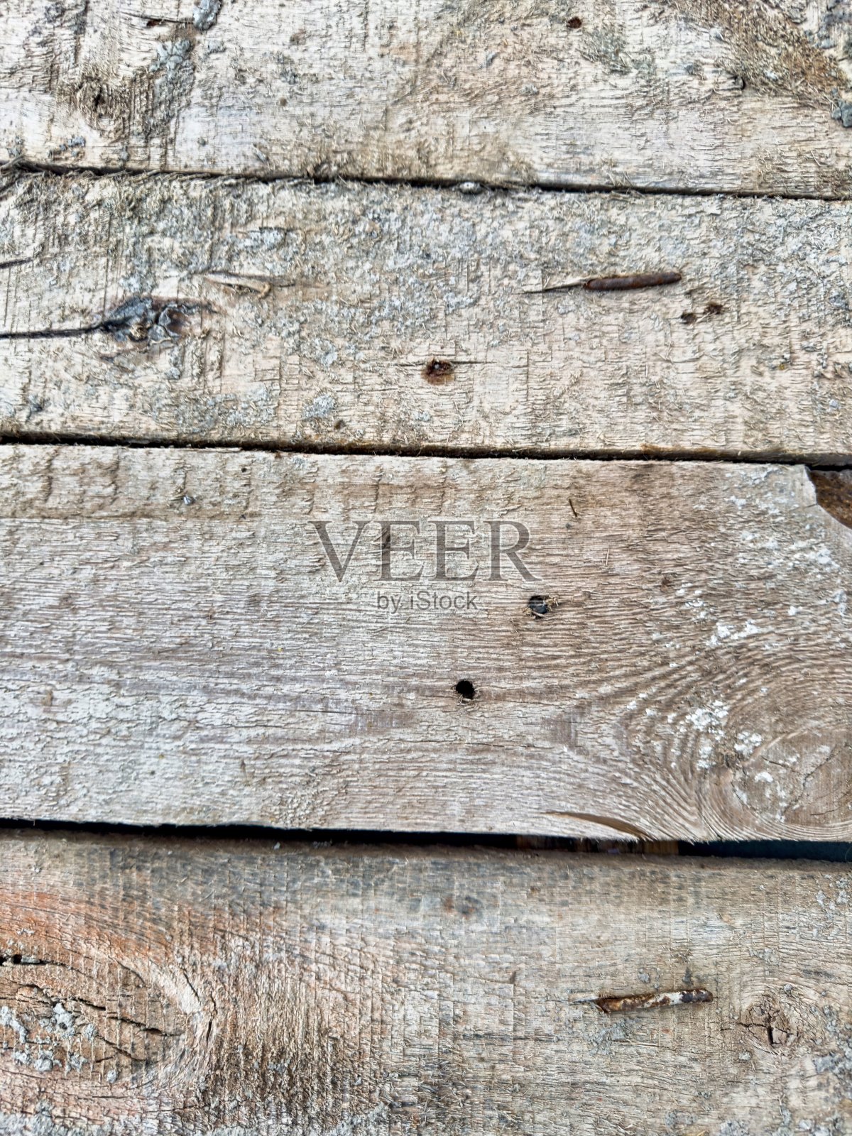 用钉子近距离观察木质表面照片摄影图片