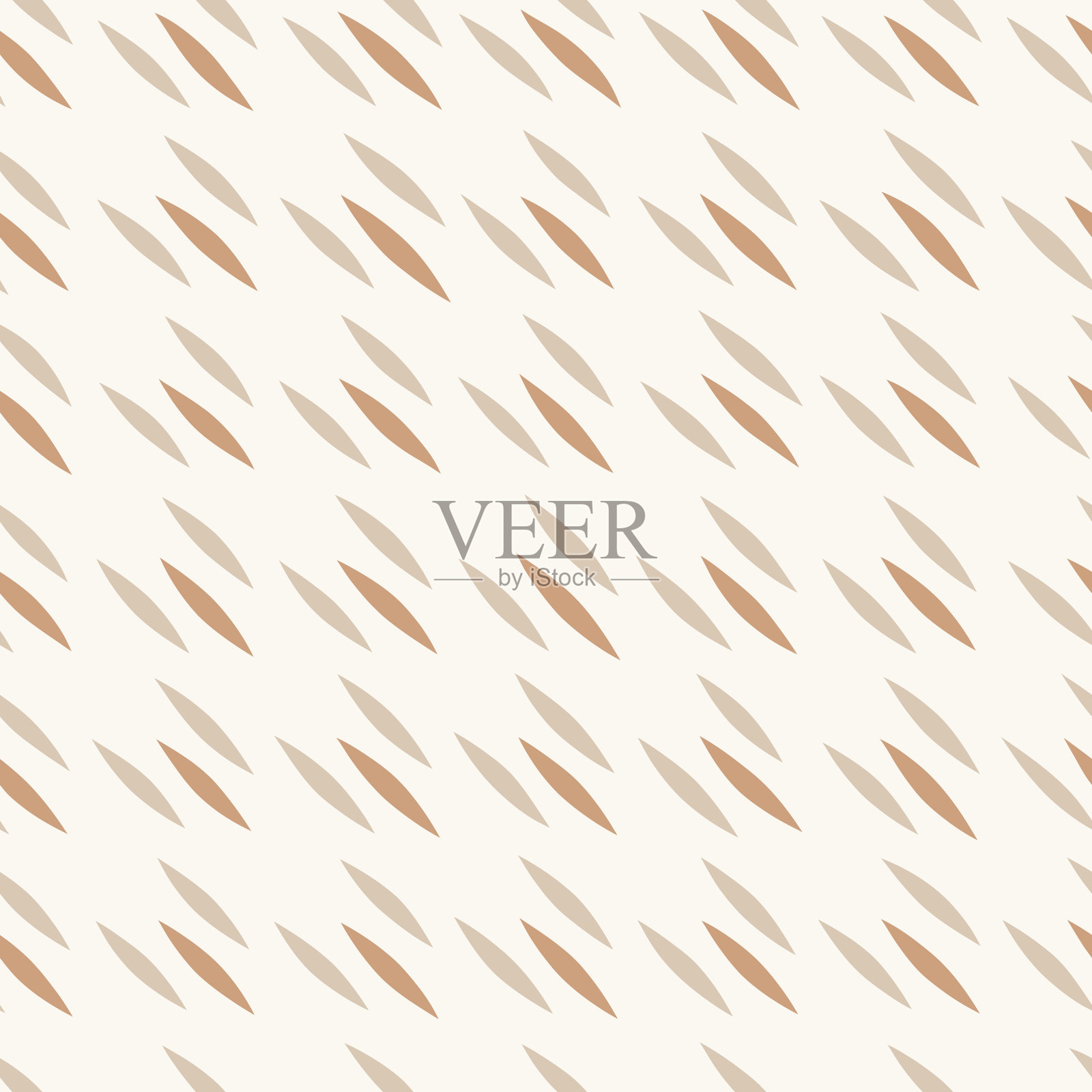 无缝手绘图案。插画图片素材